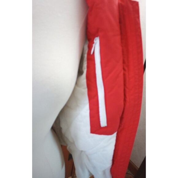 Edelweiss Ski Coat VTG 90s Women Sz M Puffer Embroidered Aztec jacket - Picture 10 of 13